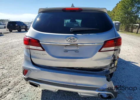 2017 Hyundai Santa Fe Se from USA, damaged, VIN KM8SN4HF1HU206647